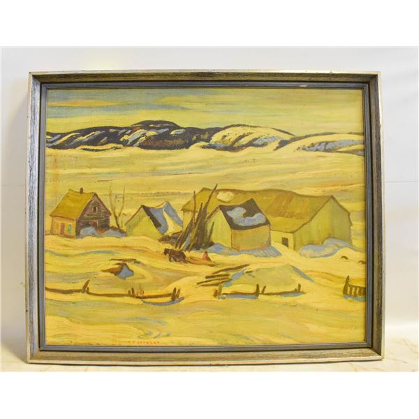 ESTATE A.Y. JACKSON PICTURE APPROX 24X20