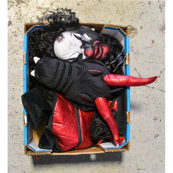 DRAGON & DOUBLE HEADED CLOWN COSTUMES