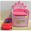 Image 1 : PRINCESS STOOL WITH STORAGE & CAR