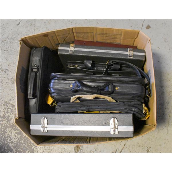 7 BRIEFCASES SOFT & HARD - ESTATE