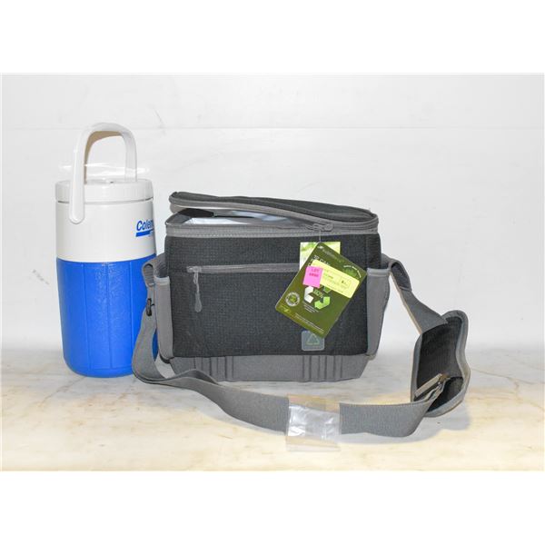 12 CAN COOLER & COLEMAN - NEW