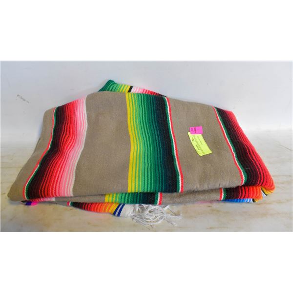 NAVAJO WEAVED BLANKET-ESTATE