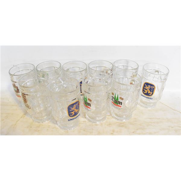 10 BEER MUGS