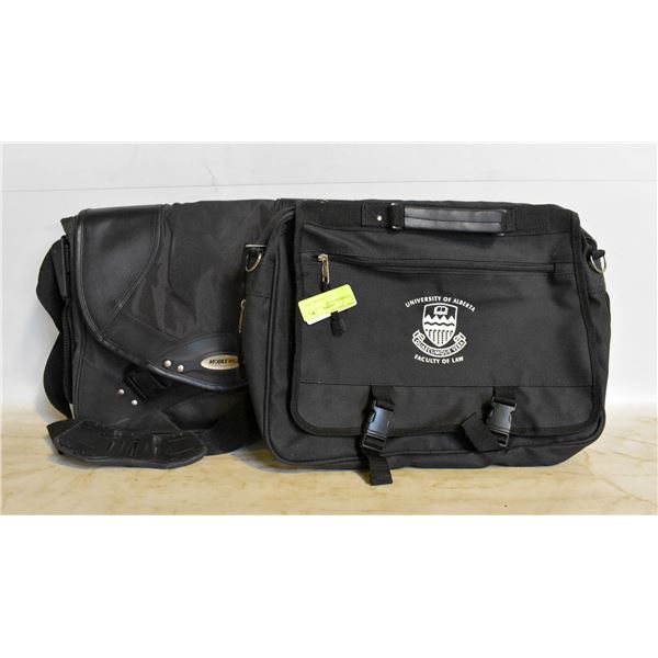 2 COMPUTER BAGS