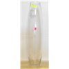 Image 1 : TALL CLEAR VASE 28 INCHES TALL