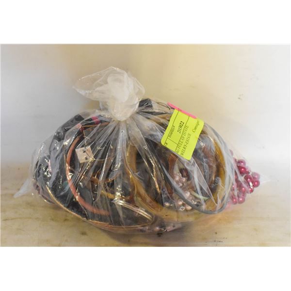 BAG FULL OF ESTATE JEWELRY-ESTATE