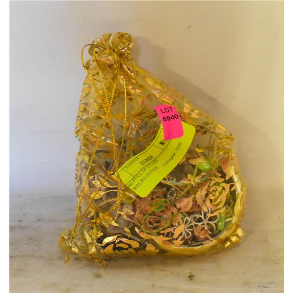 BAG FULL OF ESTATE JEWELRY-ESTATE