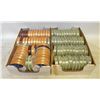 Image 1 : 2 FLATS OF CRAFTING RIBBON - 80+ ROLLS