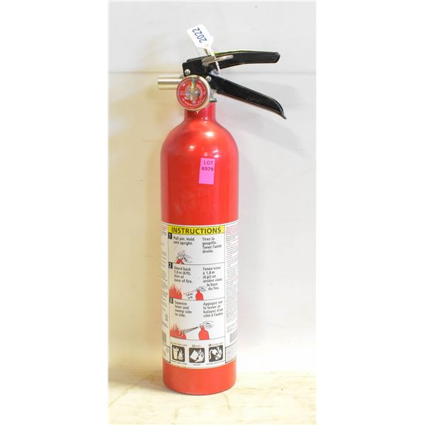 FULLY CHARGED, CERTIFIED 2023, FIRE EXTINGUISHER