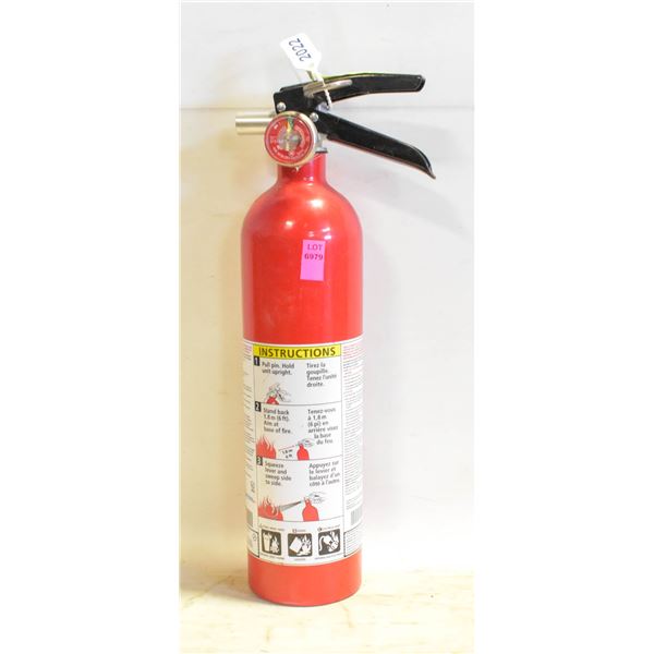 FULLY CHARGED, CERTIFIED 2023, FIRE EXTINGUISHER