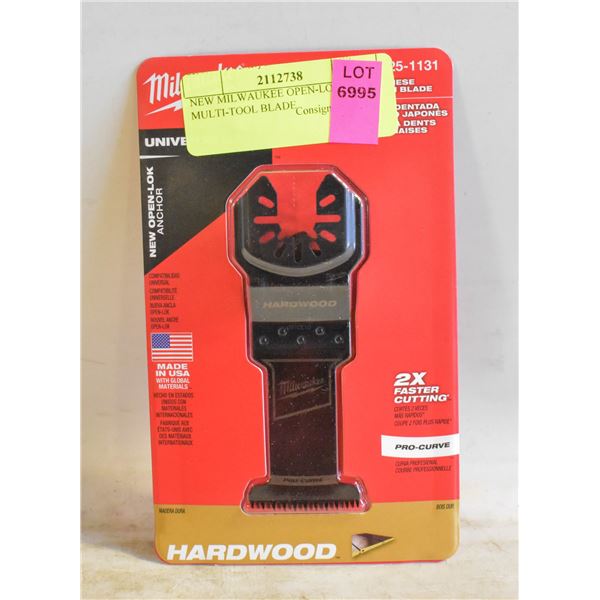 NEW MILWAUKEE OPEN-LOCK MULTI-TOOL BLADE