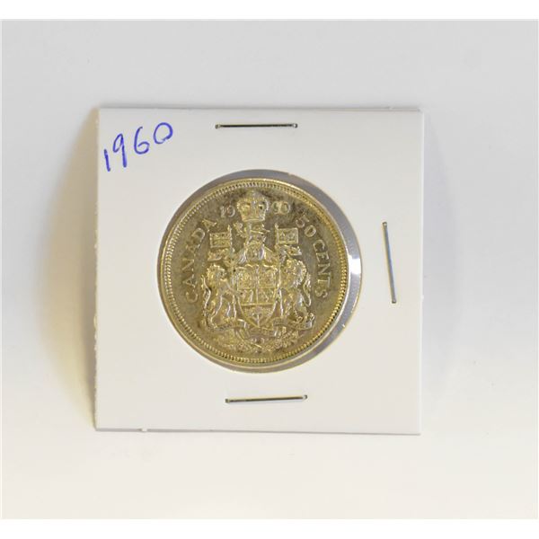1960 CANADIAN SILVER HALF DOLLAR