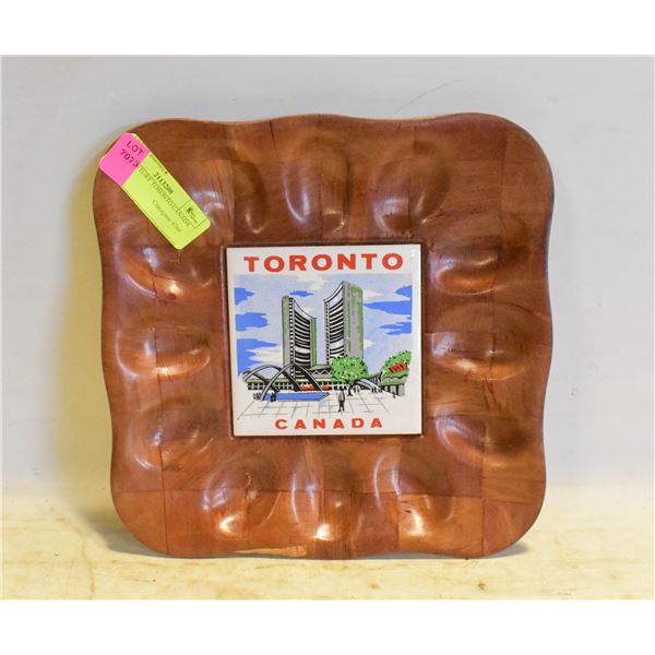 MID CENTURY TORONTO CANADA TRAY