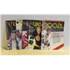 Image 1 : LOT OF 6 1970S/EARLY 1980S GOAL HOCKEY MAGAZINES