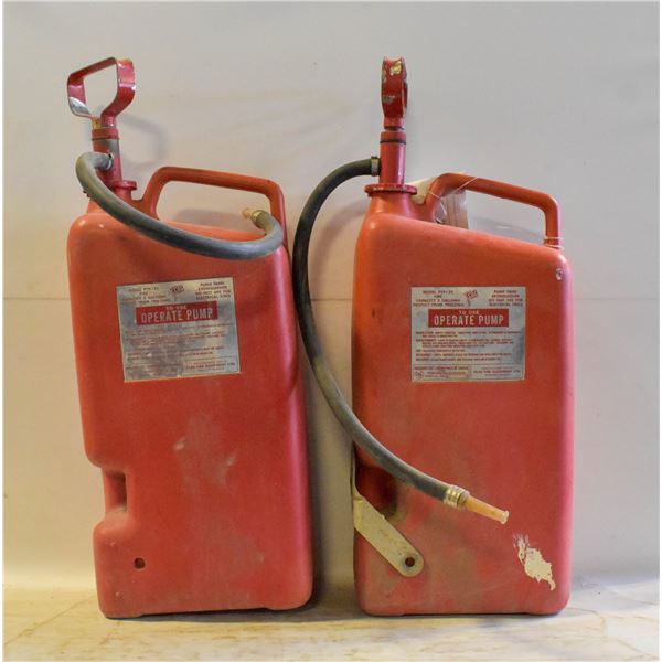 HAND PUMP FIRE EXTINGUISHER (QTY 2)