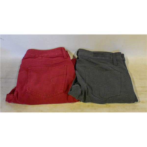 MENS DC SHOES AND HURLEY SWEAT PANTS