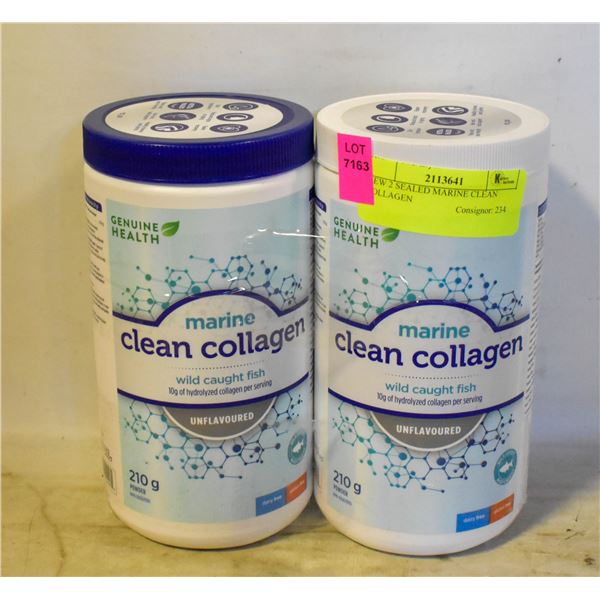 NEW 2 SEALED MARINE CLEAN COLLAGEN