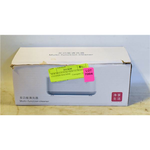 NEW MULTI FUNCTION ULTRASONIC CLEANER MACHINE