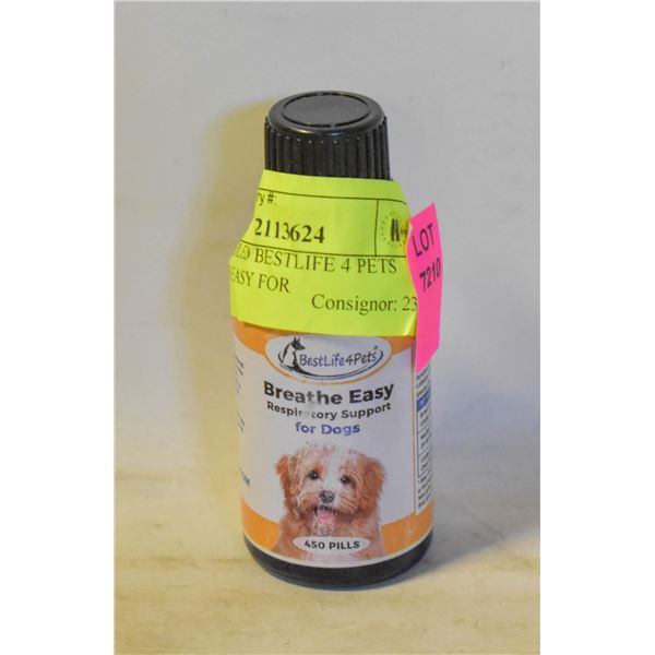 NEW SEALED BESTLIFE 4 PETS BREATH EASY FOR