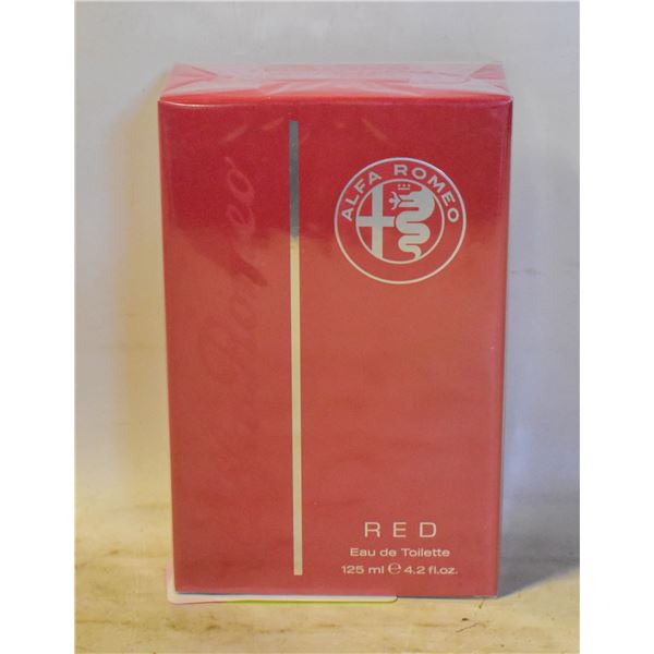 NEW MEN'S ALFA ROMEO RED 4.2 OZ