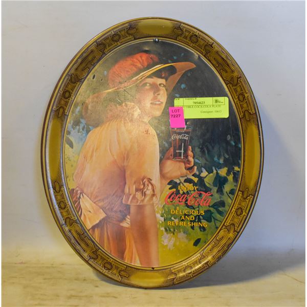 COLLECTIBLE COCA-COLA PLATE