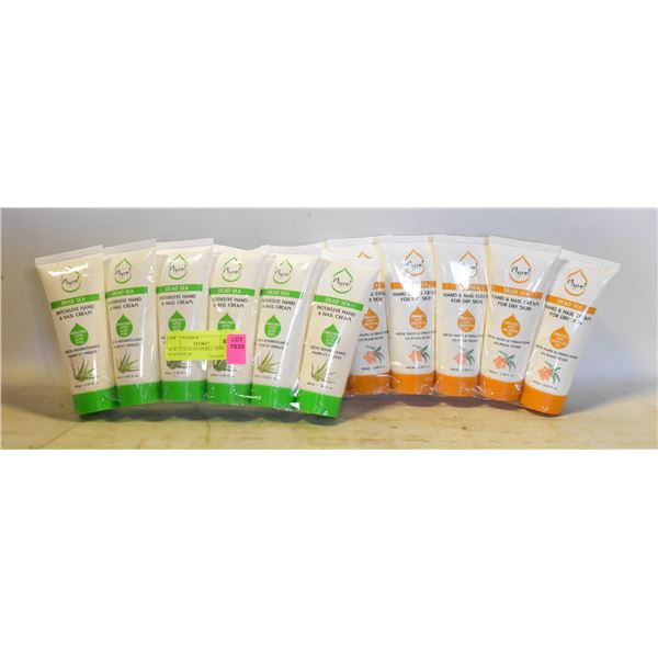 NEW 12 SEALED MYREL 100ML DEAD SEA HAND &