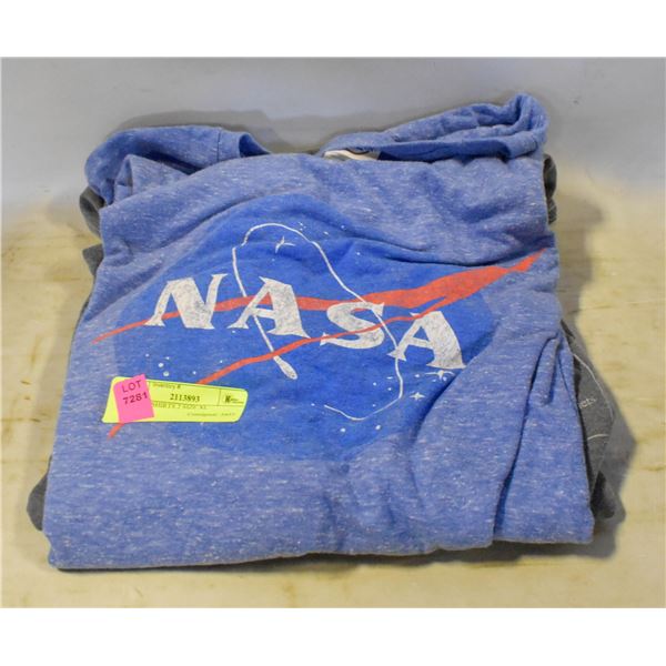 NASA T-SHIRTS 2 SIZE XL