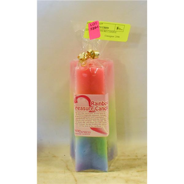 RAINBOW TREASURE CANDLE
