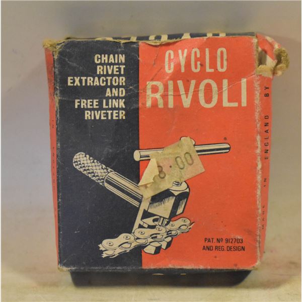 CYCLO RIVOLI CHAIN RIVET EXTRACTOR AND FREE
