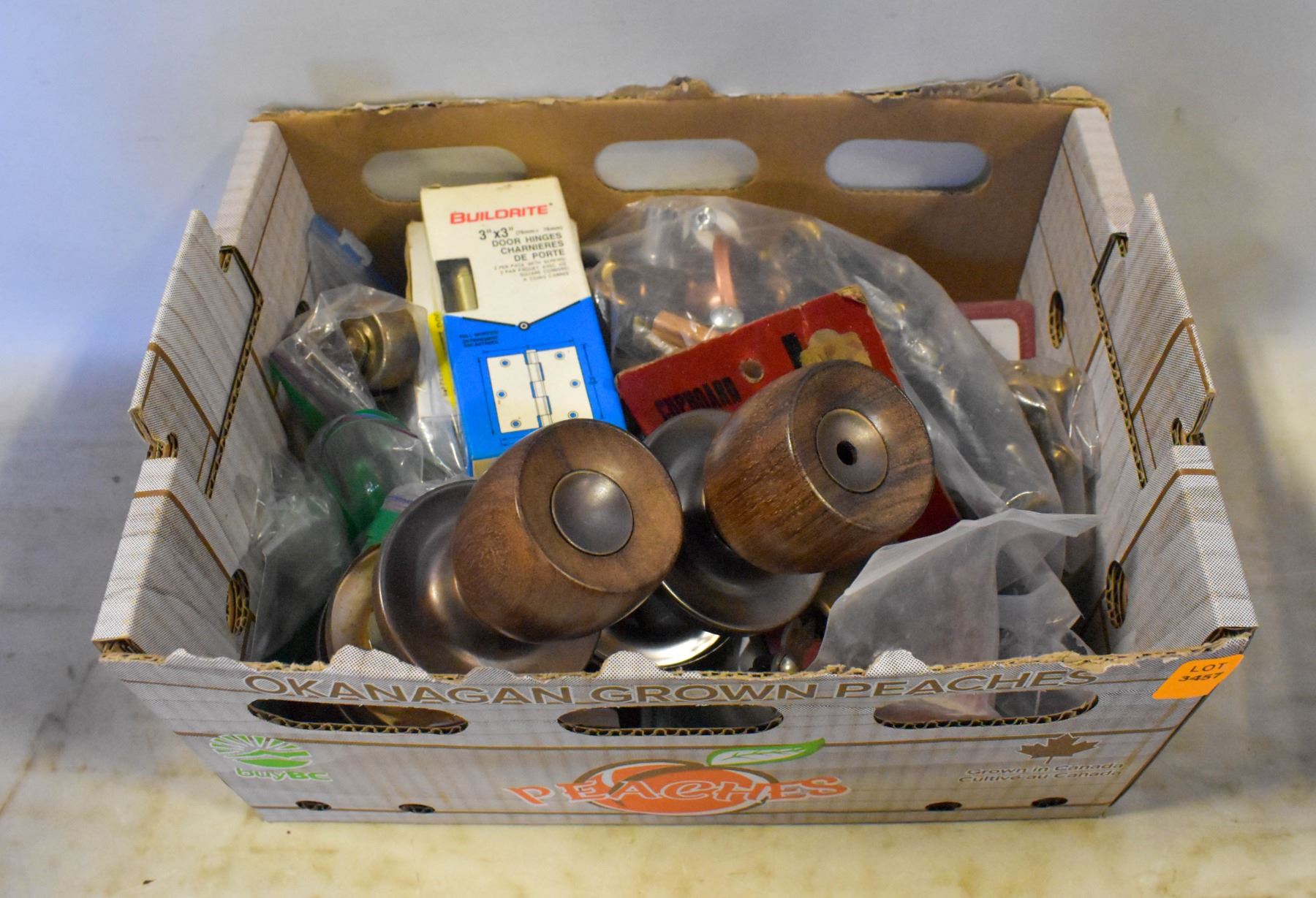 Hadware Box VINTAGE HARDWARE- BOX LOT ASSORTED