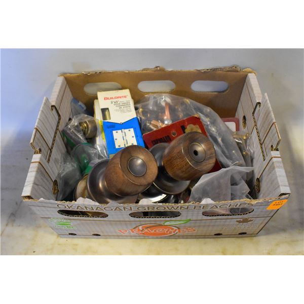VINTAGE HARDWARE- BOX LOT ASSORTED