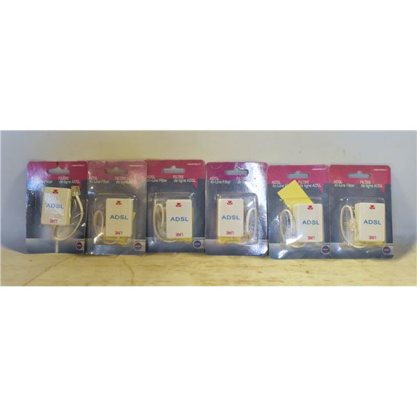 NEW 6 NEXXTECH ADSL IN-LINE FILTER