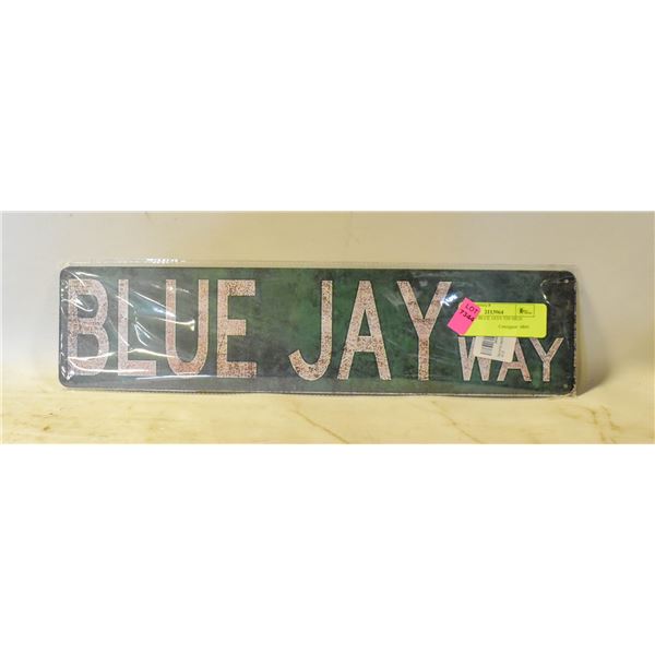 TORONTO BLUE JAYS TIN SIGN