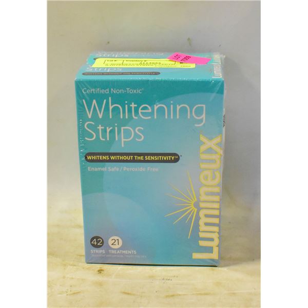 2  BOXES LUMINEUX TEETH WHITENING STRIPS