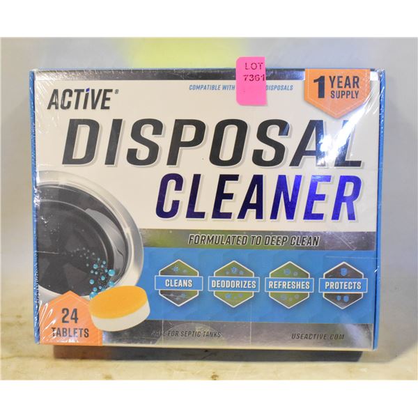 ACTIVE GARBAGE DISPOSAL CLEANER NEW IN BOX