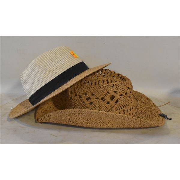 2 LADIES HATS TOGETHER-ESTATE