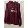 Image 1 : MENS XL "I DON’T SPEAK DIPSHIT" HOODIE