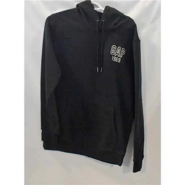 MENS SMALL GAP HOODIE BLACK