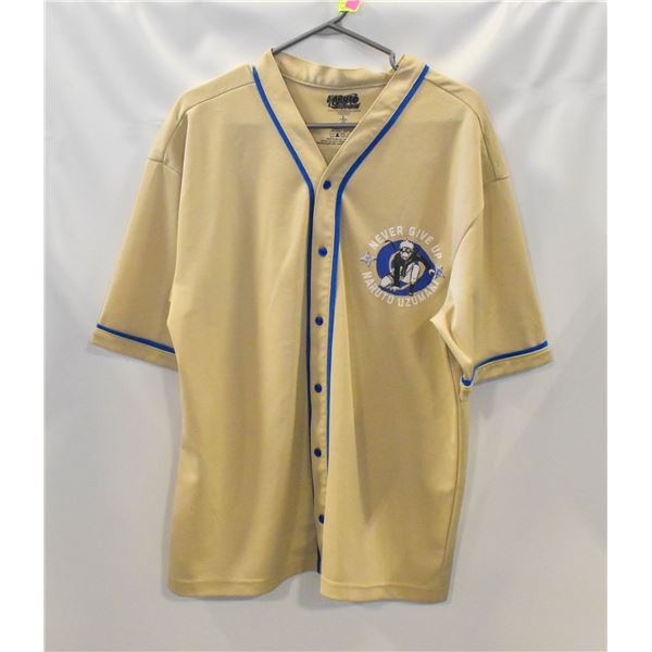 NASRUTO SHIPPUDEN BASEBALL JERSEY MENS LARGE