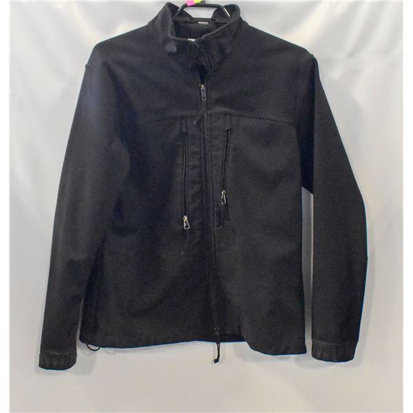 MEN'S MEC SOFT SHELL BLACK JACKET SIZE S