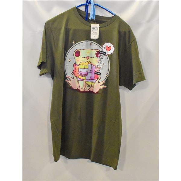 NEW W/TAGS LADIES SIZE MEDIUM SHORT SLEEVE SHIRT