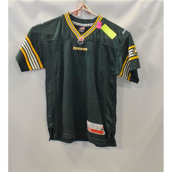 CHILDRENS SIZE 6X-7 EDMONTON ESKIMOS S/S JERSEY