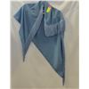 Image 1 : LADIES BLUE FRINGED SHAWL