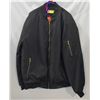 Image 1 : MENS SIZE 3XL BLACK ZIP UP JACKET