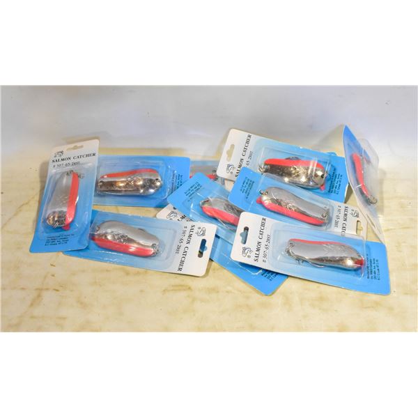 12 NEW PIKE/SALMON FISHING HOOKS