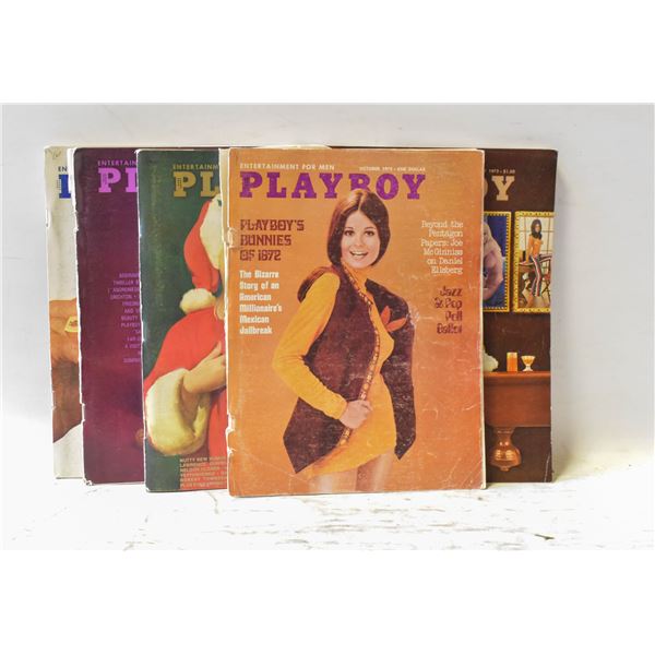 PLAYBOY 1972 X 5