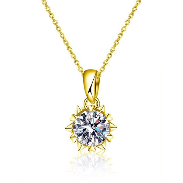 18KGP STAMPED 1 CT GRA CERTIFIED BRILLIANT CUT