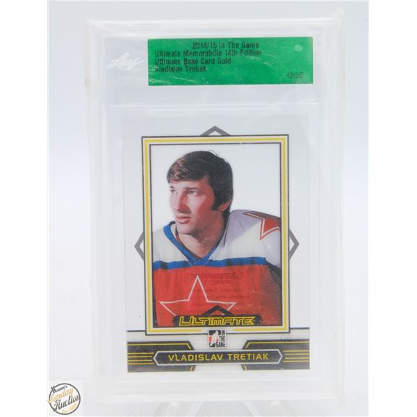 LEAF 2014-15 IN THE GAME VLADUSLAV TRETIAK 42/50