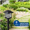 Image 6 : 2 PCS/PK COLORED SOLAR LANDSCAPE OUTDOOR LIGHT