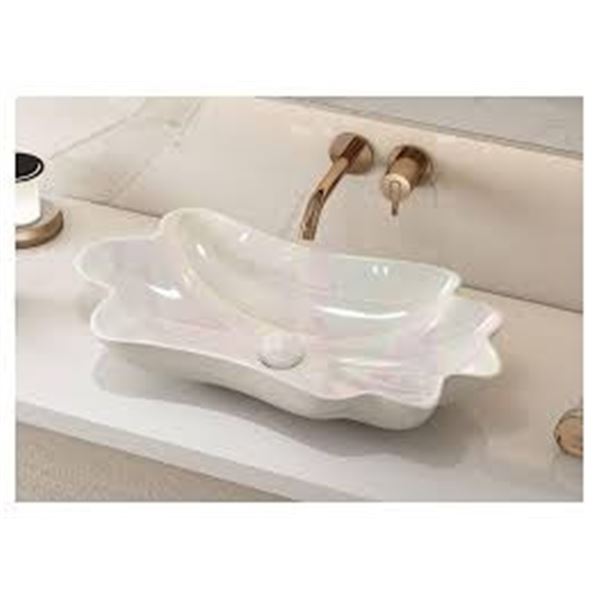 NEW MEJEHIQUE LOCUS LEAF FLOWER SHAPE SINK